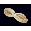 Corporate Fashion 10K Gold Ladies Ring W/ Center Gemstone